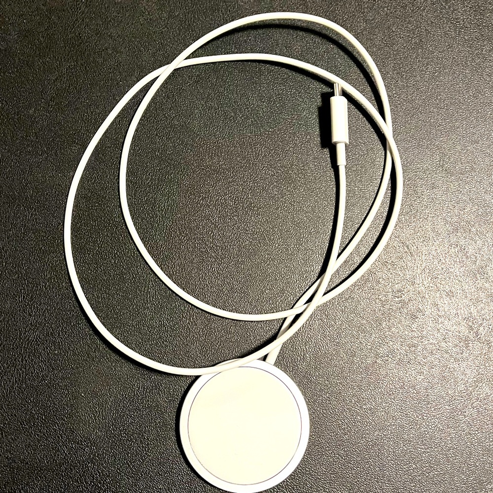 SOLD Authentic Apple MagSafe wireless charger brand new barely used no box